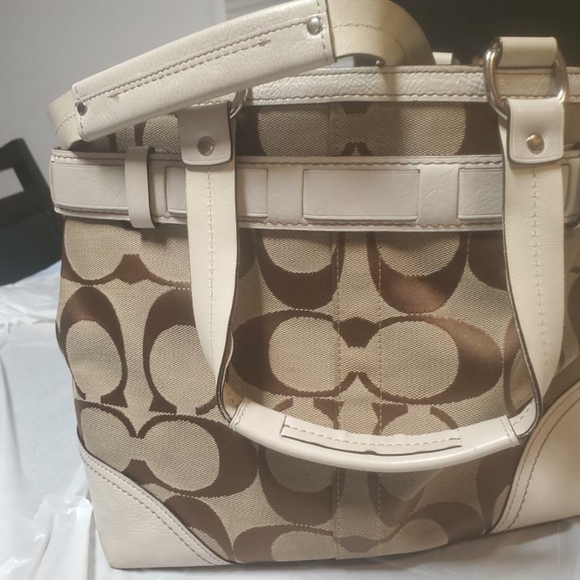 Coach Hampton Python Purse - Picture 14 of 16